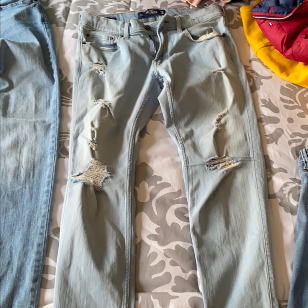 2 Ripped Skinny Hollister Epic Flex Jeans